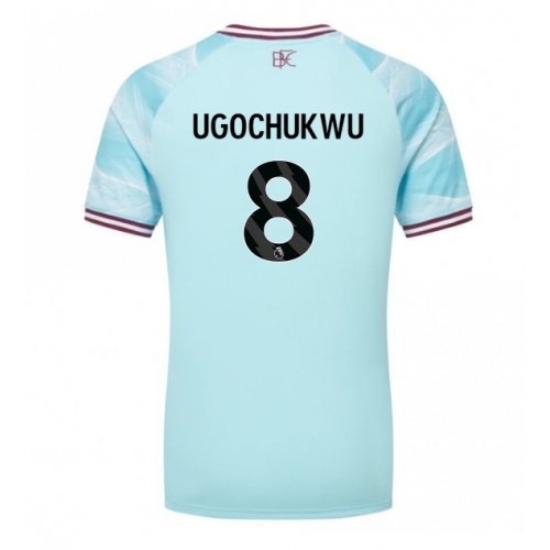 Billige Fotballdrakt Burnley Lesley Ugochukwu #8 Replika Bortedrakt 2025-26 Kortermet Billige Fotballdrakt Burnley Lesley Ugochukwu #8 Replika Bortedrakt 2025-26 Kortermet